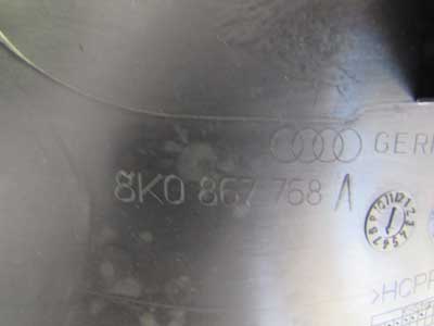 Audi OEM A4 B8 Door Entrance Interior Carpet Trim Panel Cover, Rear Right 8K0867768A 2009 2010 2011 20126